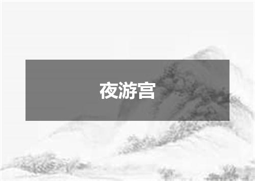 夜游宫