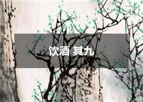 饮酒 其九
