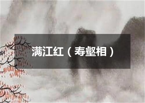 满江红（寿壑相）
