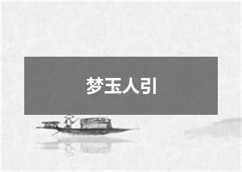 梦玉人引