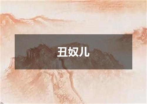 丑奴儿