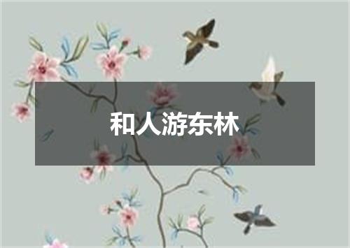 和人游东林