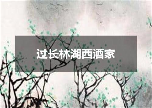 过长林湖西酒家