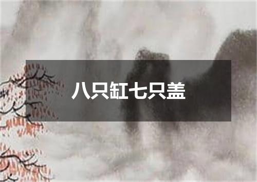 八只缸七只盖
