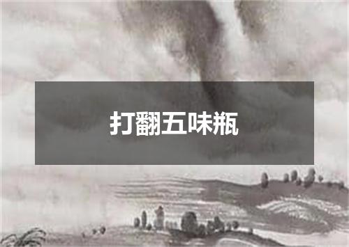 打翻五味瓶