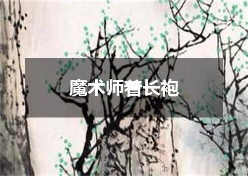 魔术师着长袍