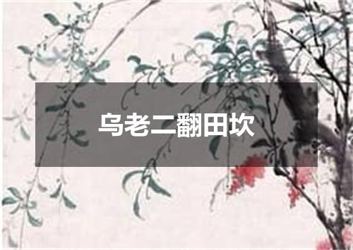 乌老二翻田坎