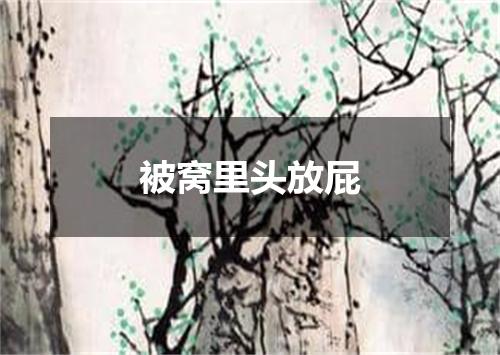 被窝里头放屁