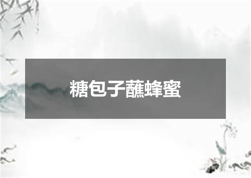 糖包子蘸蜂蜜