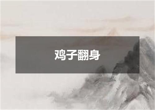 鸡子翻身