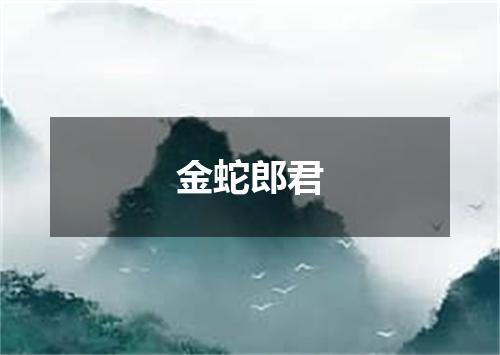 金蛇郎君